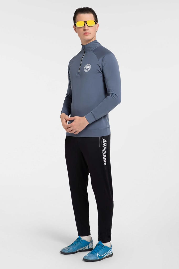 High Neck Grey Polo Jacket Patriot Collection (All Weather)