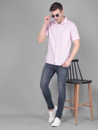 Pink Stripes Shirt-2XL / Pink