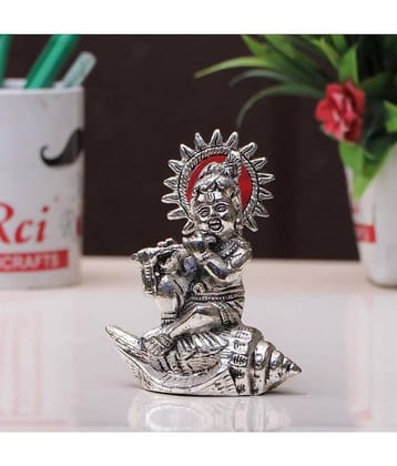KridayKraft Aluminium Laddu Gopal Idol ( 9 cm )