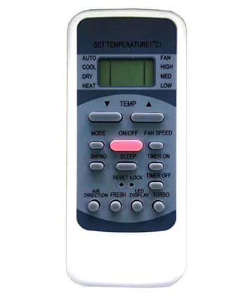 EHOP Compatible Remote for Bluestar AC R51M/CE (Please Match The Image with Your Old Remote)