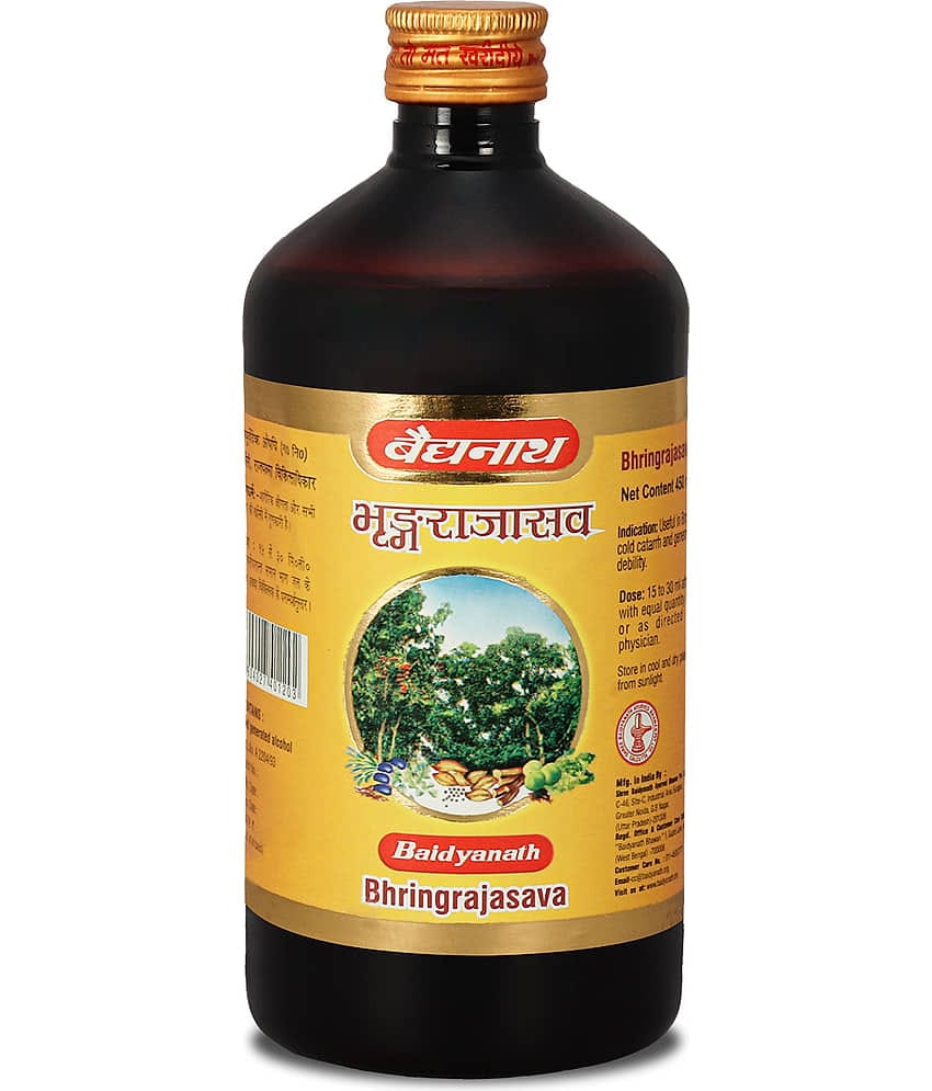 Baidyanath Bhringrajasava 450 ml Liquid 450 ml Pack Of 1