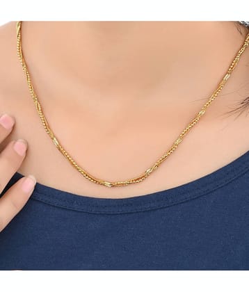 AanyaCentric Gold Plated Chain ( Set of 1 )