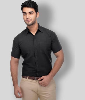 DESHBANDHU DBK - Black Cotton Regular Fit Men's Formal Shirt (Pack of 1)