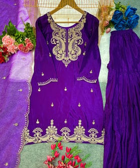 Beautiful Party Wear Top Sharara And Dupatta Beautiful Party Wear Top Sharara And Dupatta