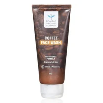 Bombay Shaving Company Coffee Face Wash for Men & Women - Deep-Cleanses, De-Tans & Blackhead Removal -50gm