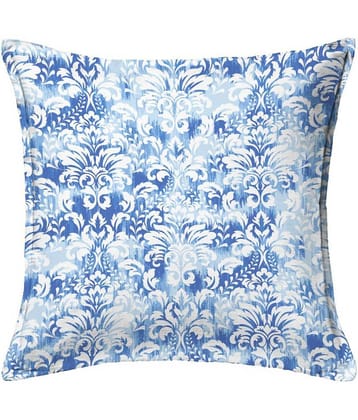 Houzzcode - Water Repellent Blue Polyester Pillow Covers 40x40x3 ( Pack of 1 )