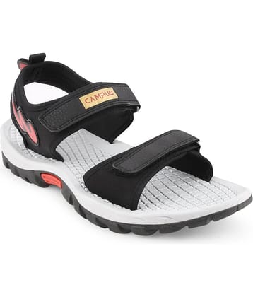 Campus - Black Men's Floater Sandals