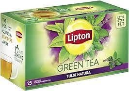 LIPTON GREEN TEA TULSI NATURA 25 TEA BAGS
