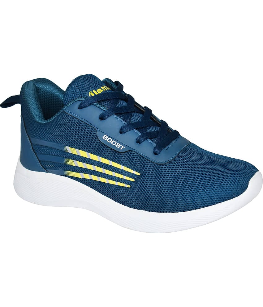 Ajanta - Teal Men's Sports Running Shoes