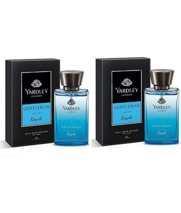 Yardley London - GENTLEMAN ROYALE PERFUME 50ML EACH Eau De Parfum (EDP) For Men 100 ( Pack of 2 )