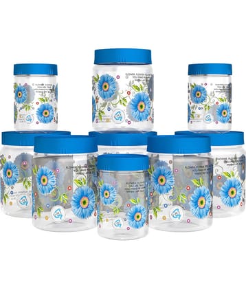 G-Pet Print Magic PET Food Container Set of 9 1500 mL