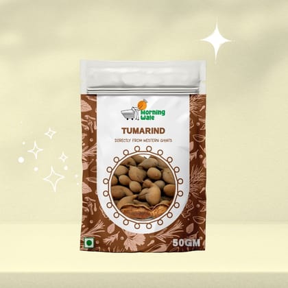 Morning Wale Whole Imli / Tamarind (90g) | Tangy & Sour Pulp | For Sambhar & Chutneys