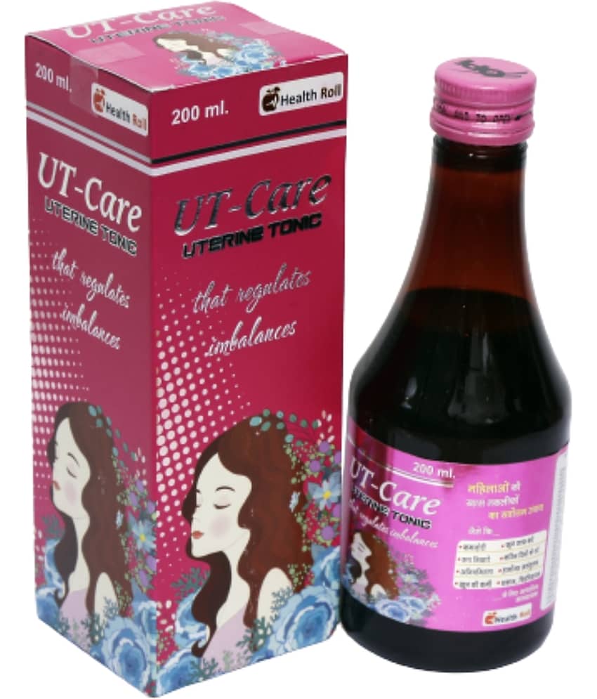 UT CARE- Uterine Tonic ( 200x2) 400 ml Vitamins Syrup Pack of 2