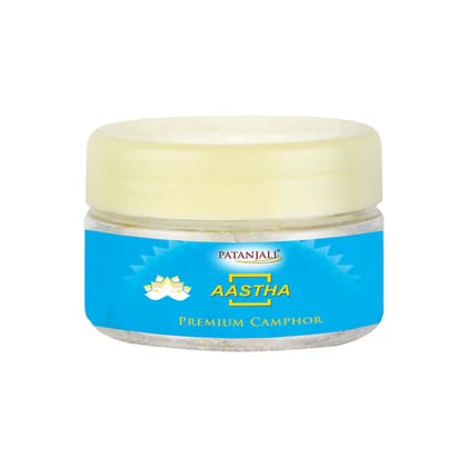 Patanjali Aastha Premium Camphor  25GM