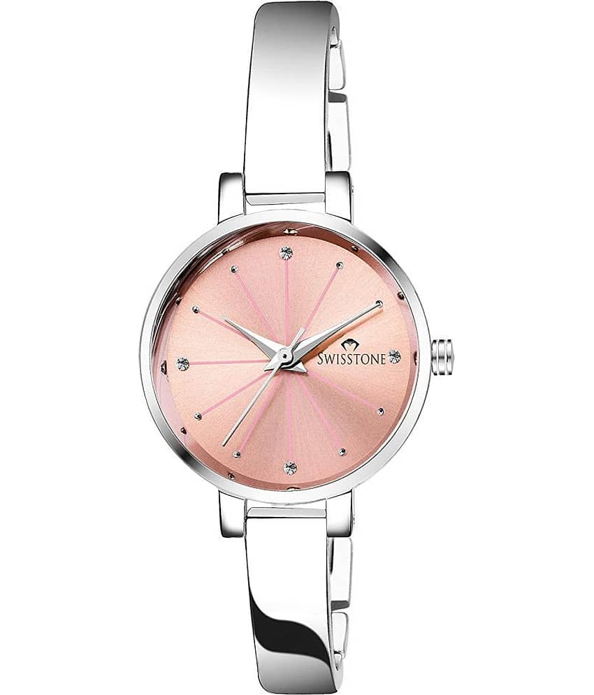 Swisstone - Silver Metal Analog Womens Watch