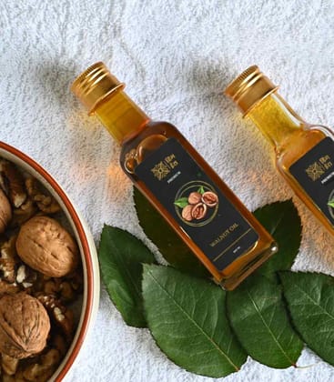 Walnut Oil – Himalayan Cold-Pressed Pure Akhrot Ka Tel Walnut Oil – Himalayan Cold-Pressed Pure Akhrot Ka Tel