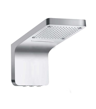 Wall Shower 3 Flow SS304 Grade Rain,Mist and Cascade To Be Fitted with Hi Flow Divertor