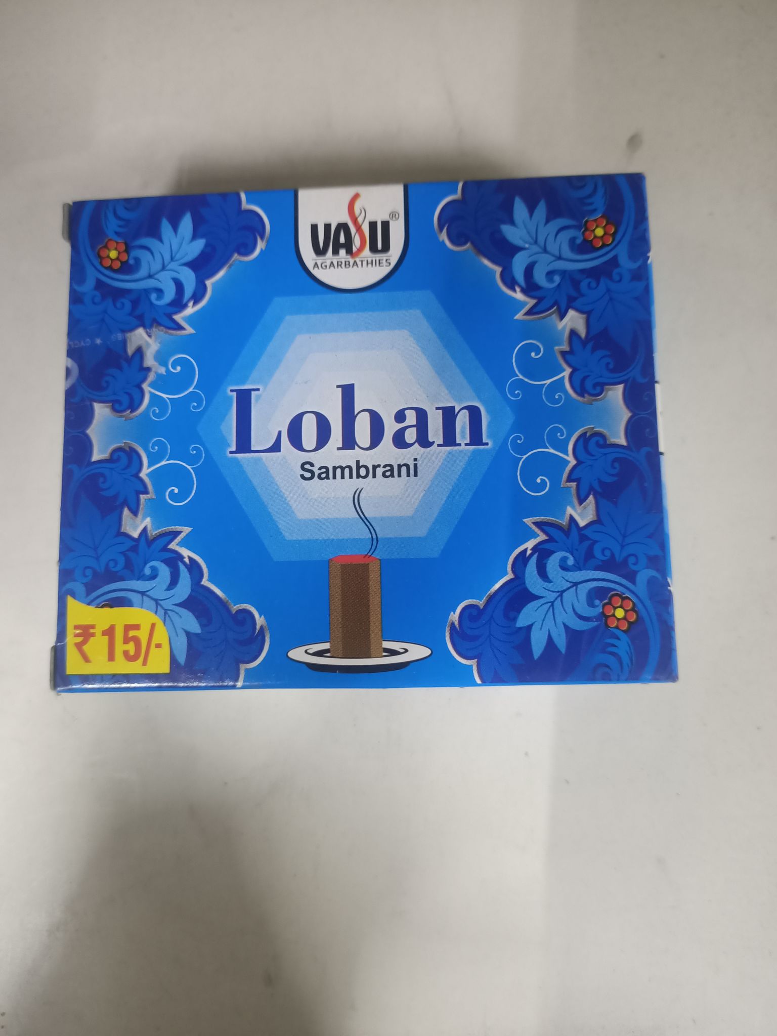 Cycle Brand Loban Sambrani, Free Sambrani Holder, 10 + 1 N