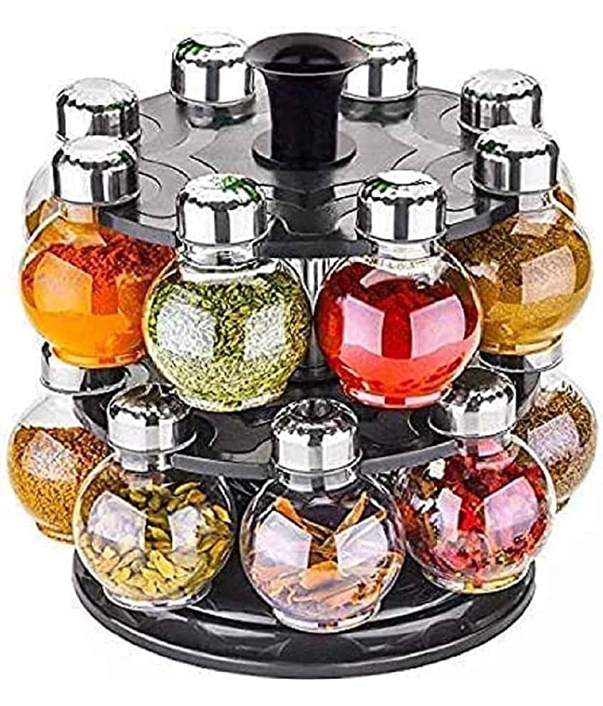 SHORTLY - Multicolor Polycarbonate Spice Container ( Pack of 1 )
