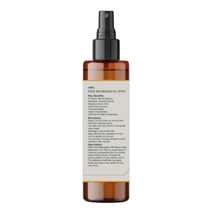 Natuur Rose Magnesium Oil Magnesium Bath Flakes and Rose Water