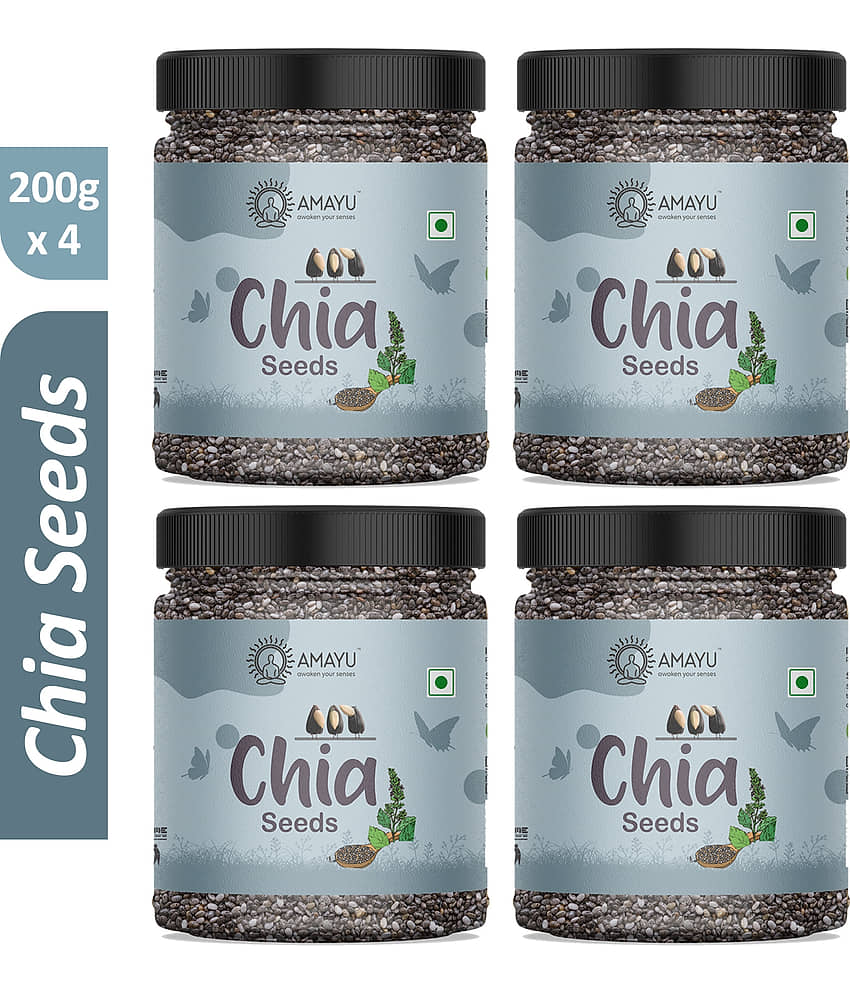 AMAYU Chia Seeds ( Pack of 4 )