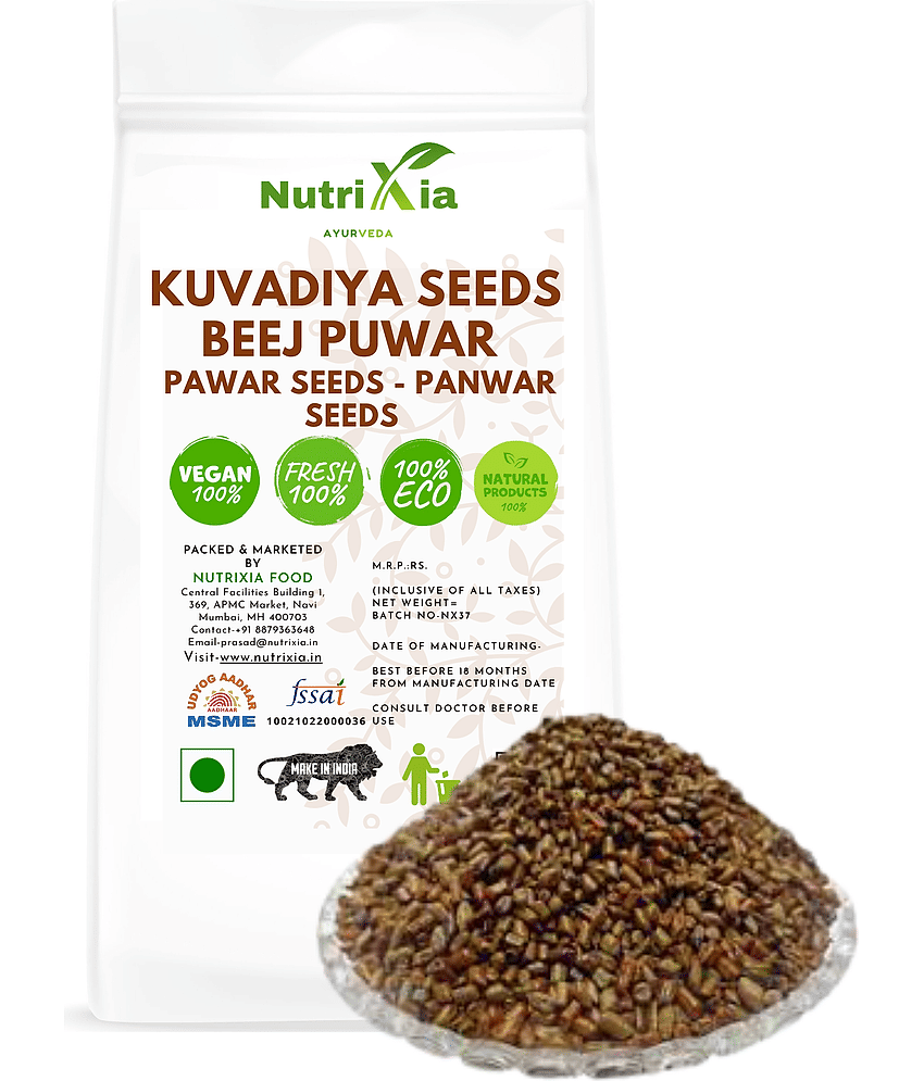 Nutrixia Food Kuvadia Beej Powder / Kuvadiya Seeds Beej Puwar - Pawar- Panwar  Powder 980 gm