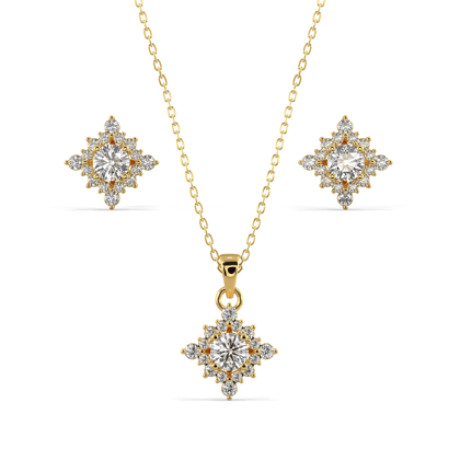 Kite Diamond Set YELLOW GOLD