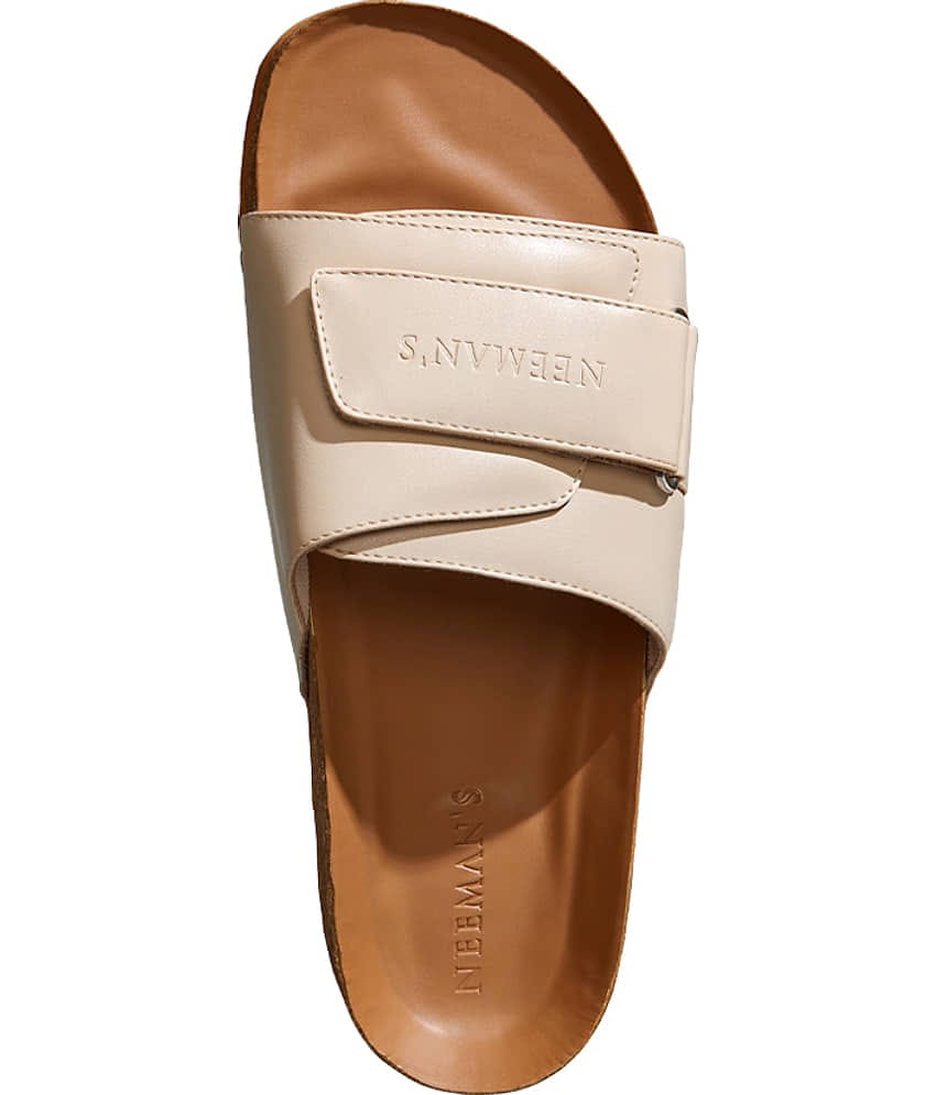 Neemans Cork Slides Beige Men's Slide Flip Flop