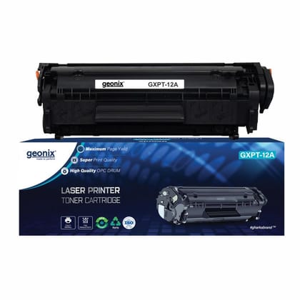 Geonix 12A Laser Printer Toner Cartridge 