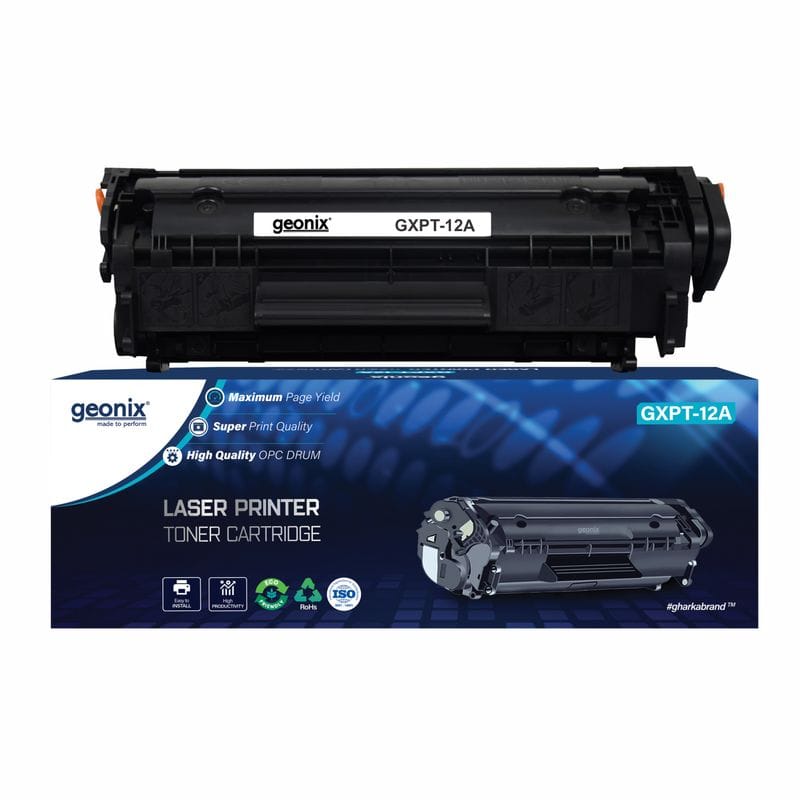 Geonix 12A Laser Printer Toner Cartridge 