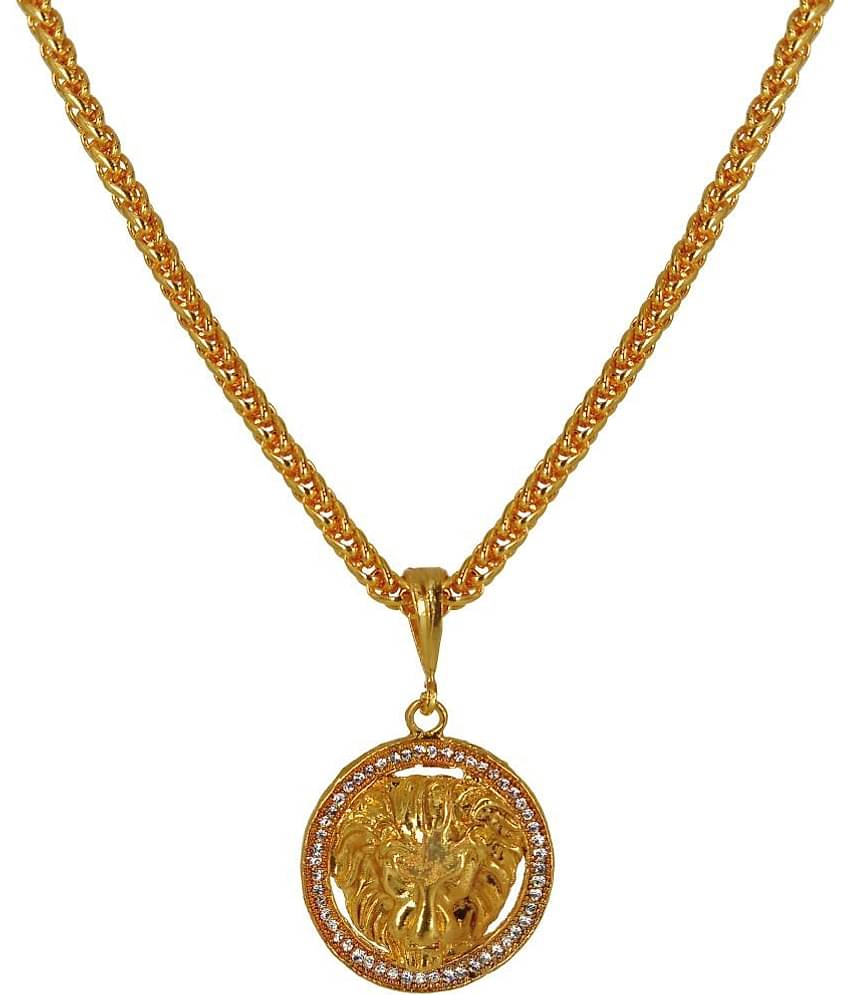 JIPPA - Gold Pendant set ( Pack of 1 )