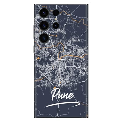 Travel Map Pune Mobile Skin