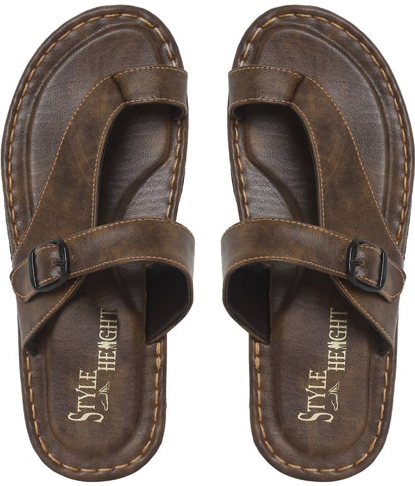 Style Height Rust Flip Flops