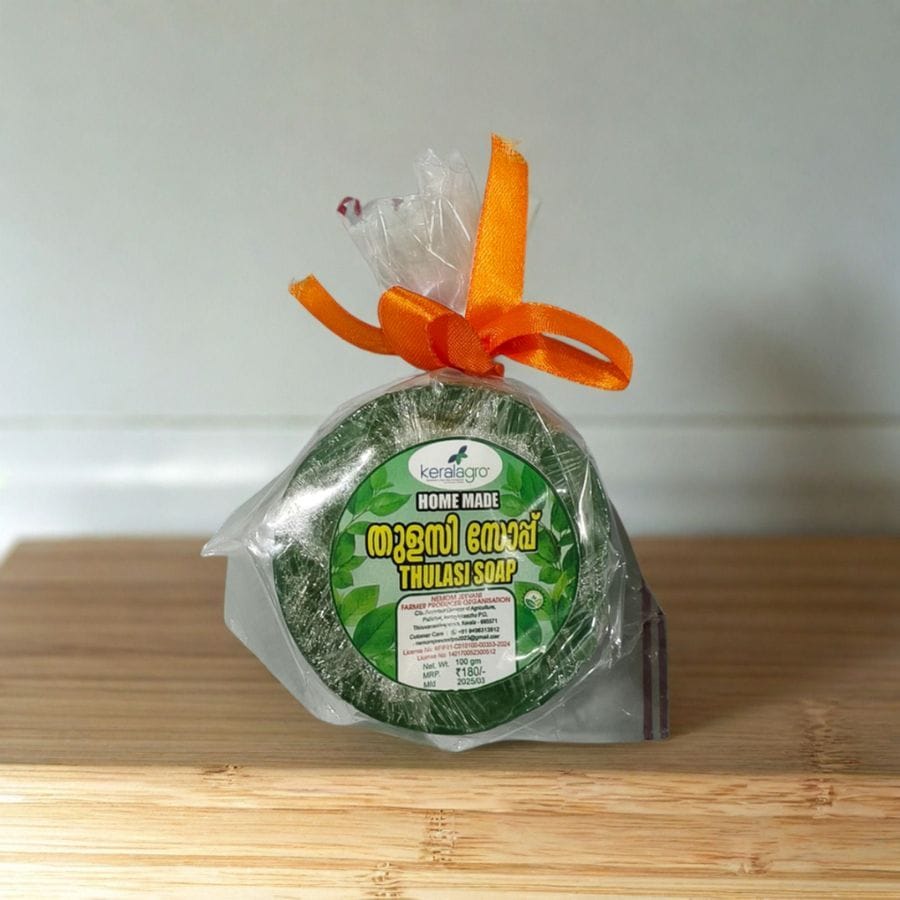 Home made Thulasi Soap