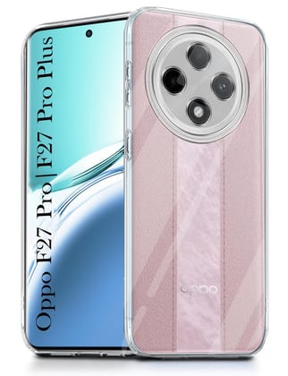 JGD PRODUCTS for Oppo F27 Pro Plus 5G (2024) Premium Transparent Hybrid Soft Slim Dust Proof Back Case Cover with Camera Protection JGD PRODUCTS for Oppo F27 Pro Plus 5G (2024) Premium Transparent Hybrid Soft Slim Dust Proof Back Case Cover with Camera P