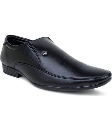 Action - Black Men's Slip On Formal Shoes