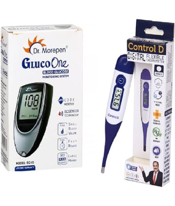 DR MOREPEN GLUCO ONE METER BG03 - BG03 WITHOUT STRIPS Glucometer