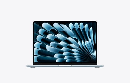Macbook Air-13" M5 chip with 10‑core CPU and 10‑core GPU, 16GB, 1TB SSD - Sky Blue