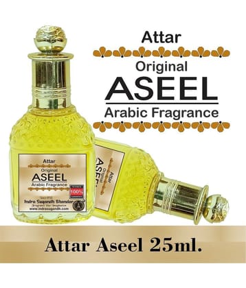 INDRA SUGANDH BHANDAR - Original Aseel Attar For Men & Women 25ml Pack Of 1 - Below 50ml/ Miniature