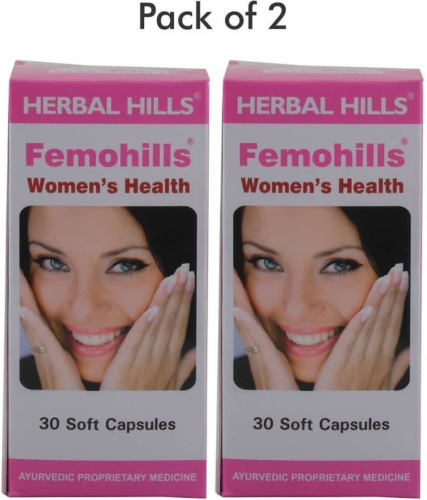 Herbal Hills Femohills 30 Capsule - Pack of 2 Capsule 1 mg