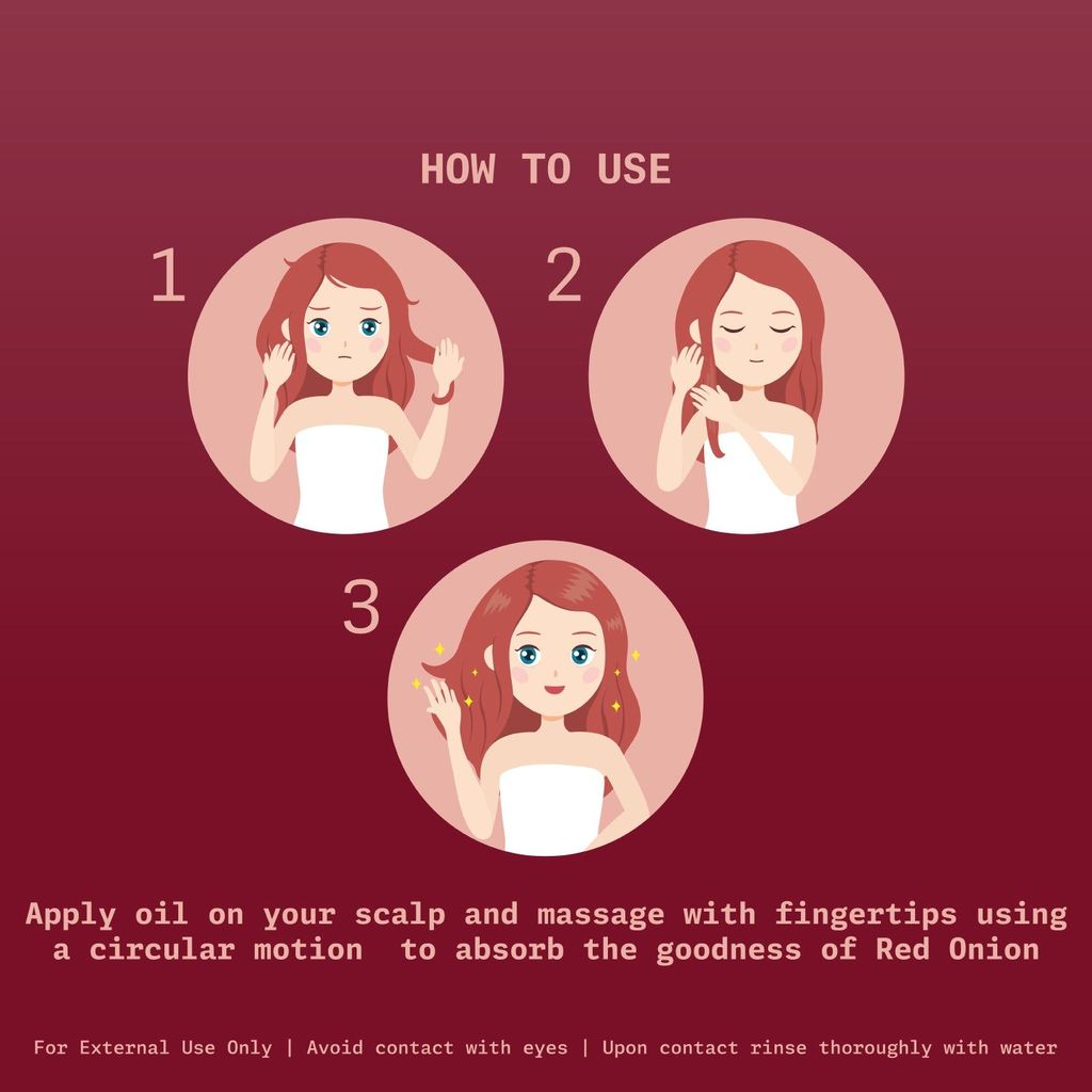 Ningen Onion Hair Oil I Power of Soya and Thyme I Dermatologically Tested, Paraben Free I Helps Reduce Hair Fall, Promote Hair Growth and Moisture I 200g