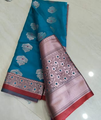Pattu Silk Saree with Blouse Piece For Wedding Collection