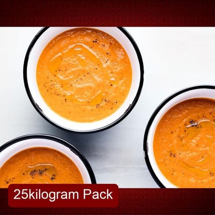 Premium Tomato Powder RICH (25kg Bulk) | Spray Dried Instant Soluble | Concentrated Tomato Flavor