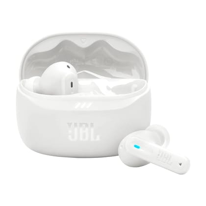 JBL Tune Beam 2 TWS, ANC Earbuds, 48Hr Playtime,Dual Connect, Ambient Aware, Relax Mode, Customized EQ with Headphones App, 6 Mics for Clear Calls, Spatial Sound, Personi-Fi 3.0 (White)