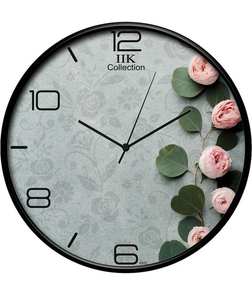 IIK COLLECTION - Circular Analog Wall Clock