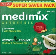 Medimix Ayurvedic Classic 18-Herbs Soap 375 GRAM