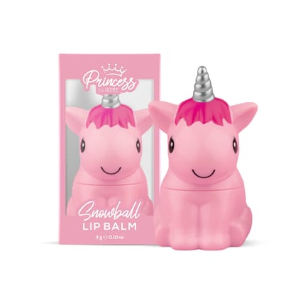 RENEE Princess Snowball Pink Lip Balm | For Pre-Teen Girls | Enriched with Shea Butter, Cocoa Butter & Vitamin E | Cruelty-Free & Vegan | 3Gm RENEE Princess Snowball Pink Lip Balm | For Pre-Teen Girls | Enriched with Shea Butter, Cocoa Butter & Vitamin E