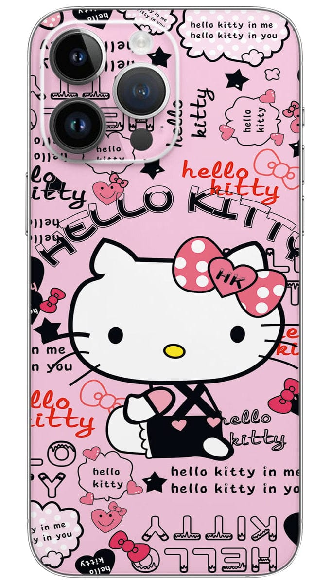 Kitty animal pattern Mobile Skin Wrap  - PATTM0009