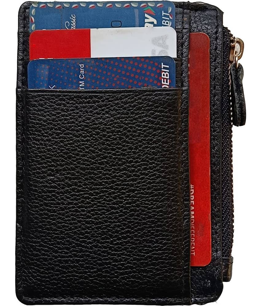 Wingers Black Leather Men's RFID Wallet,Short Wallet ( Pack of 1 )