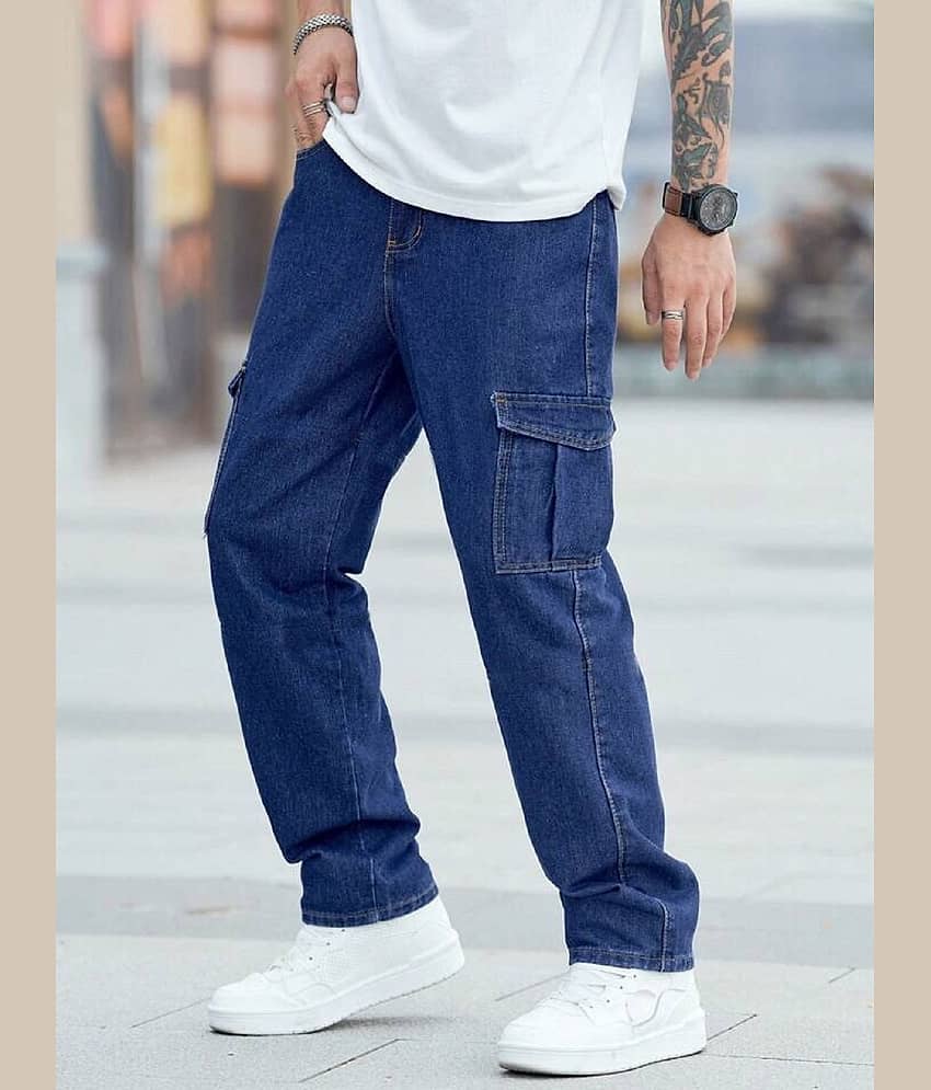 Gazal Fashions Solid Men's Jeans - Blue ( Pack of 1 )